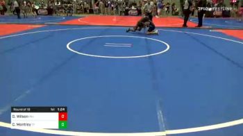 100 lbs Prelims - DeAndre Wilson, Pin-King All Stars vs Chase Montroy, Team Tulsa Wrestling Club