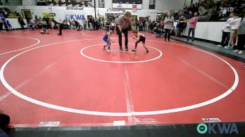 43 lbs Round Of 16 - Jack Crain, Skiatook Youth Wrestling 2022-23 vs Nashton Whitekiller, Seneca