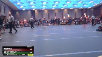 82 lbs Round 1 - Benjamin Milam, The Untouchables vs Tim Rallo, Wentzville Wrestling Fed.(WWF)