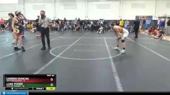 126 lbs Round 2 (4 Team) - Landen Duncan, Western Reserve vs Luke Poore, Steller Trained