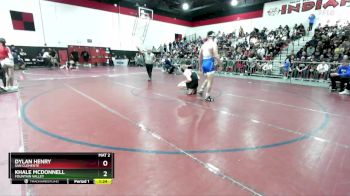 190 lbs Semifinal - Dylan Henry, San Clemente vs Khale McDonnell, Fountain Valley