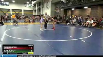 112 lbs Round 3 (6 Team) - Aj Pennington, Wisconsin vs Eliza Schultz, Grit And Grace