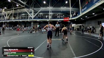 92 lbs Round 5 (8 Team) - Paul Regalbuto, NOVA WC vs Marco Lettini, Buxton