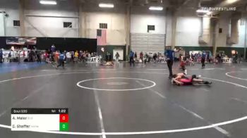 96 lbs Prelims - Alex Meier, Elm Creek Wrestling Club vs Colton Shaffer, Mahaska Elite