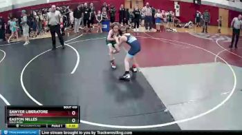 74-75 lbs Round 1 - Easton Nilles, GOLD RUSH vs Sawyer Liberatore, GOLD RUSH