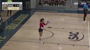 Replay: SAC Women's Volleyball Tournament- QF - 2024 UVA Wise vs Wingate | Nov 19 @ 7 PM