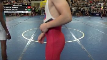 108 lbs Cons. Round 1 - Ashton Thurman, New Lexington vs Michael Wilson, Dunbar Wrestling Club