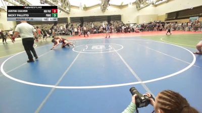 147-H lbs Round Of 32 - Justin Culver, High Pace Wrestling Club vs Nicky Pallitto, Paramus Catholic