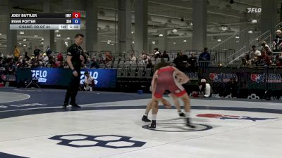 65 kg Champ. Rd Of 64 - Joey Buttler, Indiana RTC vs Evan Potter, Southern Oregon RTC
