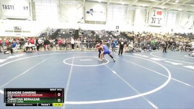 190 lbs Cons. Round 1 - Deandre Dawkins, Grain House Grapplers Wrestling Club vs Christian Bernazar, Club Not Listed