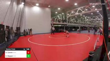 64 lbs Quarterfinal - Shane Cowan, Barn Brothers vs Kellen Begeal, Basement Brawlers