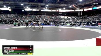 144 lbs Cons. Round 1 - Darren Brooks, McQueen Nevada vs Colin Buker, Timberline