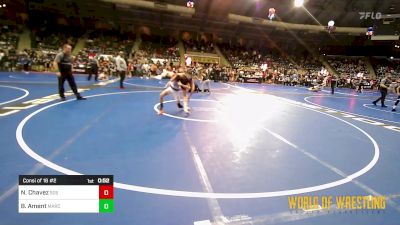 92 lbs Consi Of 16 #2 - Noah Chavez, 505 WC vs Bradley Ament, MarcAurele Youth