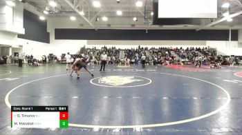 138 lbs Cons. Round 1 - Olloyorjon Timurov, Beverly Hills vs Mason Manabat, Highland