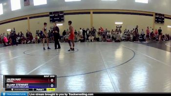 120 lbs Champ. Round 2 - Jalen May, Indiana vs Elijah Stewart, Club Madison Wrestling