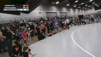 67 lbs Cons. Sub-semis - Carson Otto, Predator Wrestling vs Bryan Alvarez, New Mexico