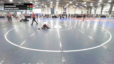 100 lbs Round Of 64 - Tavin Shaffer, NY vs Maximilian White, NC