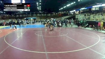 115 lbs Cons. Round 3 - Lorena Parada, Olympic Heights vs Allee Espinoza, Charlotte Hs