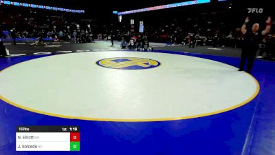 152 lbs Round Of 32 - Noah Elliott, Birmingham (LA) vs Jacob Salcedo, Northview (SS)