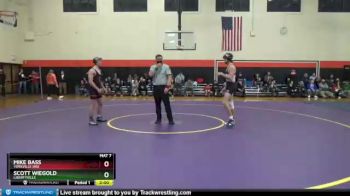 138 lbs Cons. Round 1 - Mike Bass, YORKVILLE (HS) vs Scott Wiegold, LIBERTYVILLE