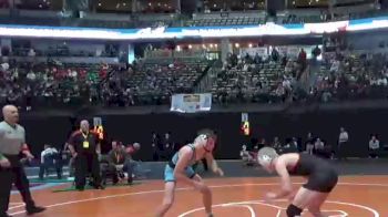 132 lbs Quarterfinal - Carson Hawkins, Bennett vs Cass Cure, Platte Valley