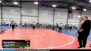 115 lbs Round 2 (6 Team) - Ray Fitzgerald, PA Blue vs Laudan Henry, Iron Horse