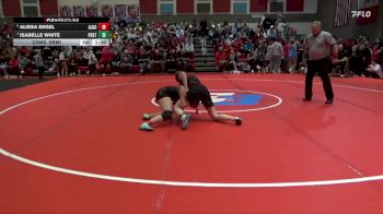 130 lbs Cons. Semi - Isabelle White, Postville vs Alissa Engel, Algona