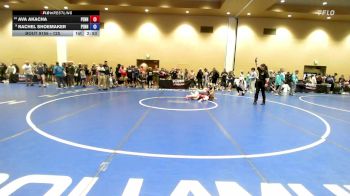 125 lbs Cons. Round 2 - Ava Akacha, Pennsylvania vs Rachel Shoemaker, Pennsylvania