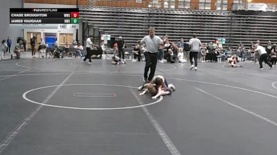 56 lbs Cons. Semi - James Vaughan, Reaper Wrestling Club vs Chase Broughton, Williamsburg Wrestling Club