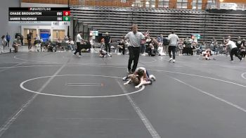 56 lbs Cons. Semi - James Vaughan, Reaper Wrestling Club vs Chase Broughton, Williamsburg Wrestling Club