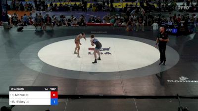 148 lbs Semis - Kaili Manuel, MI vs Ryen Hickey, CO