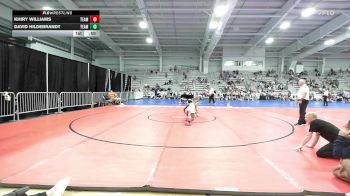 80 lbs Rr Rnd 1 - Khiry Williams, Team Germantown vs David Hildebrandt, Team RJN Green