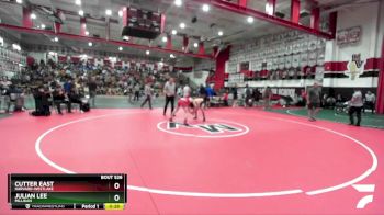 138 lbs Cons. Round 4 - Cutter East, Harvard-Westlake vs Julian Lee, Millikan