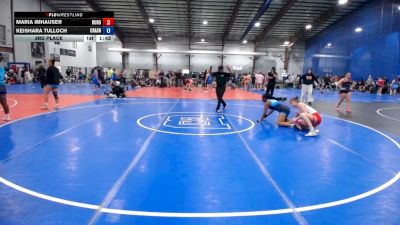 155 lbs 3rd Place - Maria Imhauser, Duro Wrestling Club - HSG vs Keishara Tulloch, Crash GWC - HSG