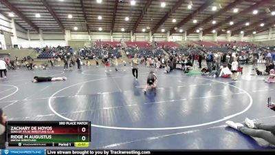 64 lbs 3rd Place Match - Ridge M Augustus, Uintah Wrestling vs Zachary De Hoyos, Sons Of Atlas Wrestling Club