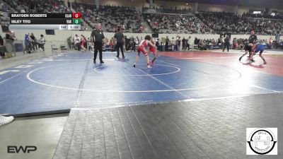 87 lbs Round Of 32 - Brayden Roberts, Claremore Wrestling Club vs Isley Tito, Yukon