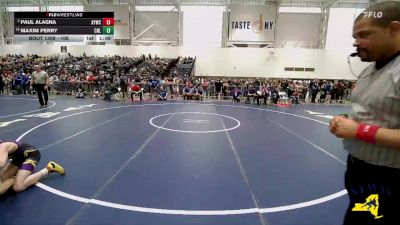106 lbs Champ. Round 2 - Maxim Perry, Club Not Listed vs Paul Alagna, Amherst Youth Wrestling Club