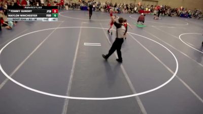 8U - A Cons. Round 3 - Landon Burgard, Centennial Youth Wrestling vs Knox Lanik, Minnesota