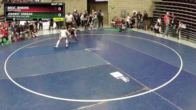 58 lbs Cons. Round 2 - Johnny Vargas, Canyon View Falcons vs Broc Jenkins, South Sevier