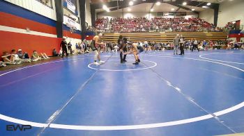 132 lbs Consi Of 8 #2 - Lincoln Callis, Sand Springs HS vs Tripp Gaches, Cleveland Public Schools