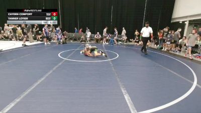 72 lbs Round 1 - Tanner Lotier, Wrecking Crew Demolition Team vs Cayden Comfort, Team Catalyst