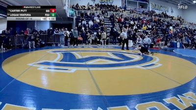 127 lbs Round Of 16 - Carter Putt, Indiana vs Logan Ventura, Penn Trafford