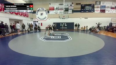 190 lbs 1st Place Match - Keon Norris, Wright vs Nate Ridgway, Tongue River