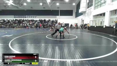 113 lbs Champ. Round 2 - Garen Keshishian, Aliso Niguel vs Ivan Gopar, Santa Monica