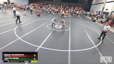 1A/2A 132 Quarterfinal - Briant Witherspoon, Ninety Six vs Kriston Moore, Cross