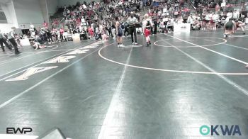 110 lbs Quarterfinal - Dylan Roberts, Claremore Wrestling Club vs Kayden Walker, Tulsa Blue T Panthers