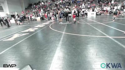 110 lbs Quarterfinal - Dylan Roberts, Claremore Wrestling Club vs Kayden Walker, Tulsa Blue T Panthers