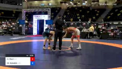 65 kg Consolation - Kanen Storr, Cliff Keen Wrestling Club-RTC vs Matthew Kolodzik, New York Athletic Club