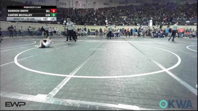 46 lbs Round Of 16 - Dawson Smith, Sallisaw Takedown Club vs Carter Mcculley, Claremore Wrestling Club