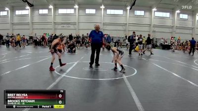 72 lbs Round 8 (10 Team) - Bret Relyea, Dayton Bandits vs Brooks Mitcham, Rambler WC